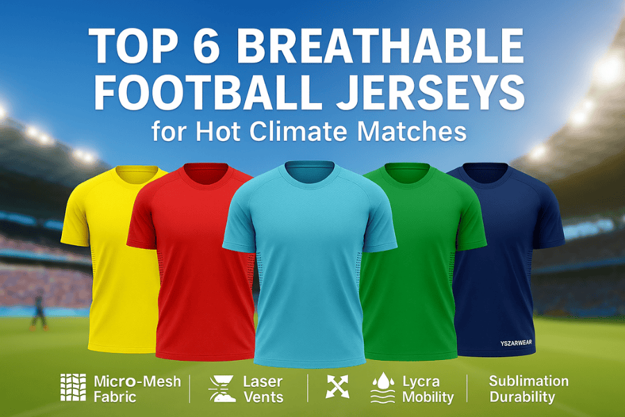 BREATHABLE FOOTBALL JERSEYS