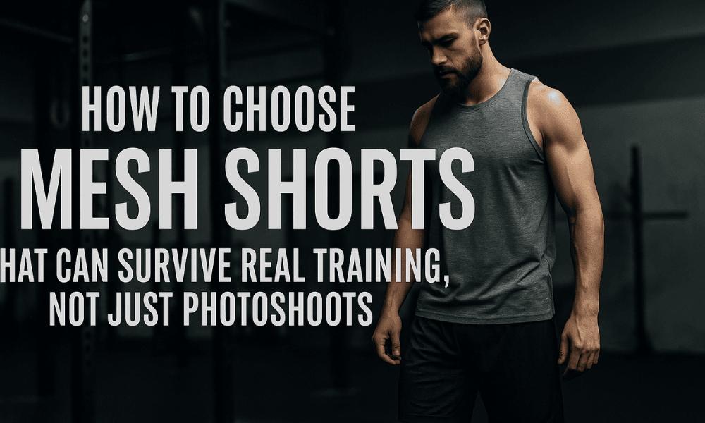 performance mesh shorts