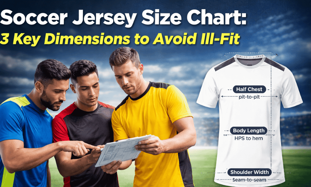 Soccer Jersey Size
