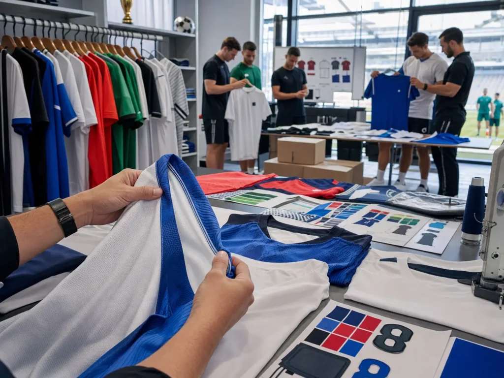 Individuelles Fußballtrikot