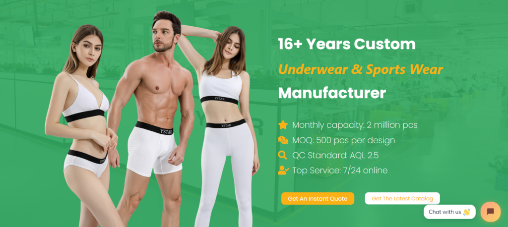 Top 10 Underwear Manufacturers In China – Ystar Wear: Underwear