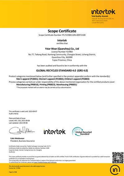 GRS (Global Redivivus Standard)