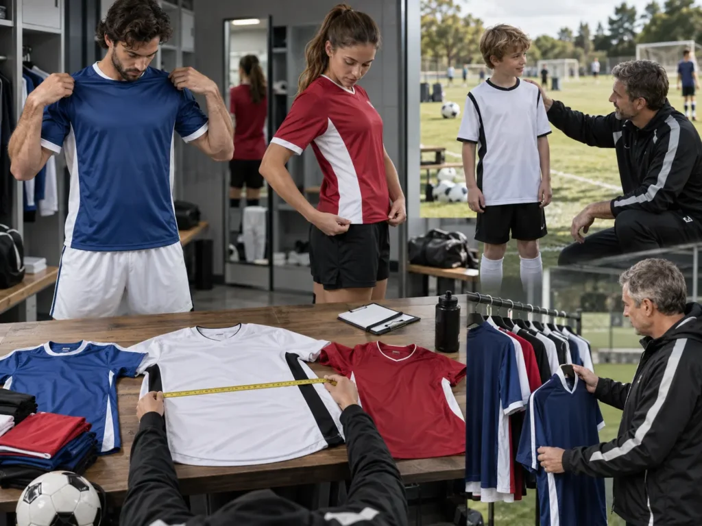 Football Jersey Size