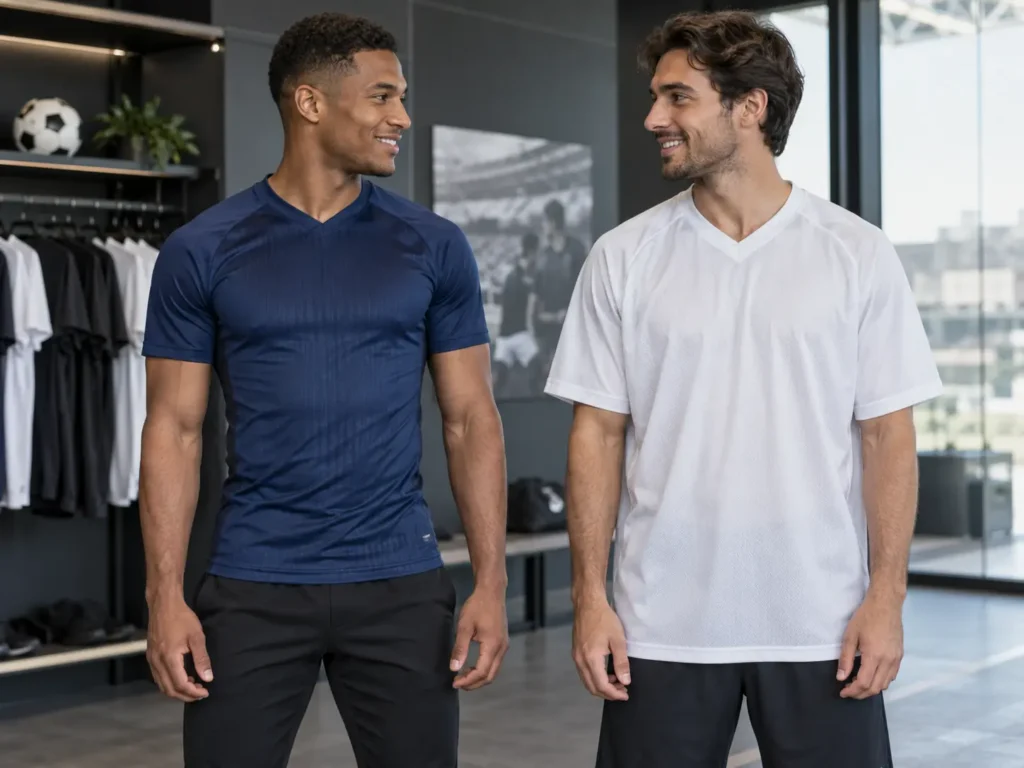 Player vs. Fan Soccer Jersey Fit